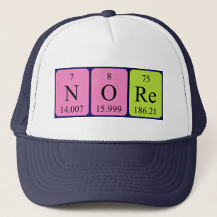 Nore periodic table name hat