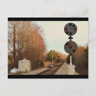 NORFOLK AND WESTERN SIGNAL POSTCARD