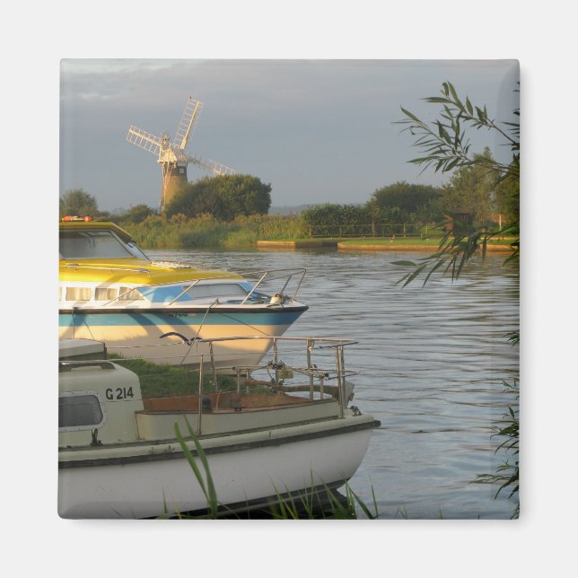 Norfolk Broads 'Fridge Magnet (Front)