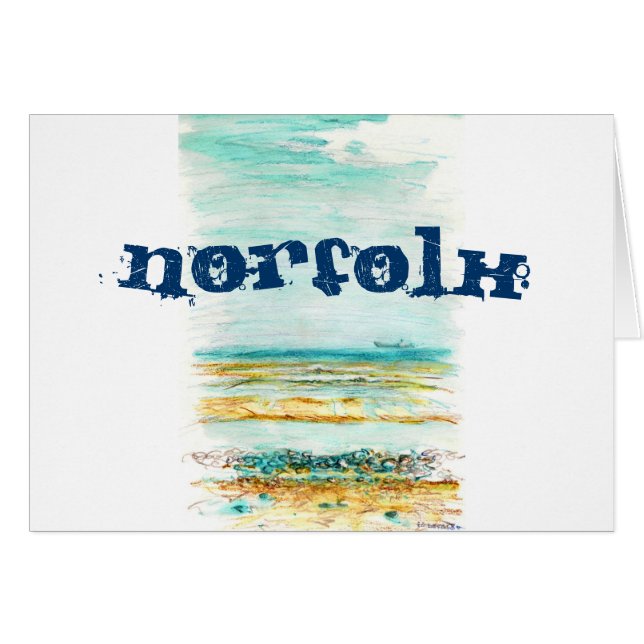 Norfolk Card (Front Horizontal)