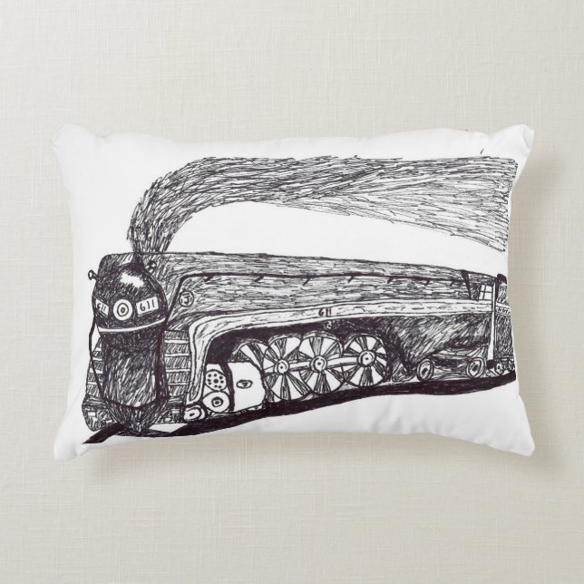 Norfolk et Western 611 Coussin (Devant)