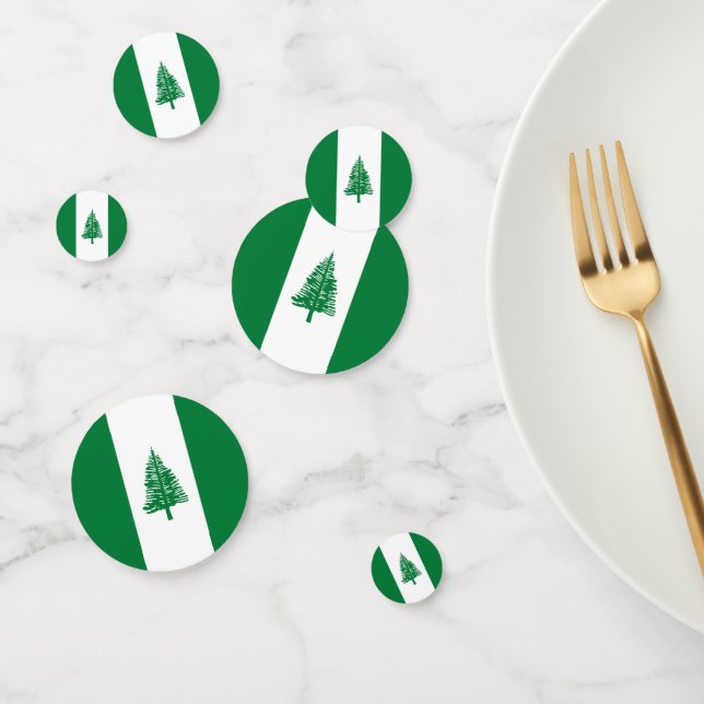 Norfolk Island flag Confetti (Group)