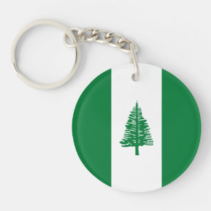 Norfolk Island Flag Keychain