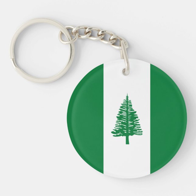 Norfolk Island Flag Keychain (Front)