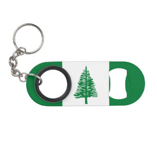 Norfolk Island Flag Keychain Bottle Opener