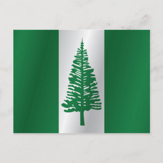 Norfolk Island flag Postcard