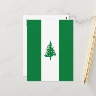 Norfolk Island flag Postcard