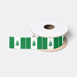 Norfolk Island Flag Satin Ribbon