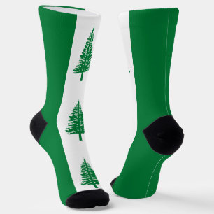 Norfolk Island Flag Socks