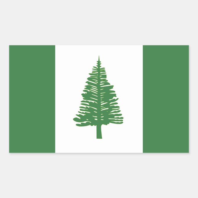Norfolk Island Flag Sticker (Front)
