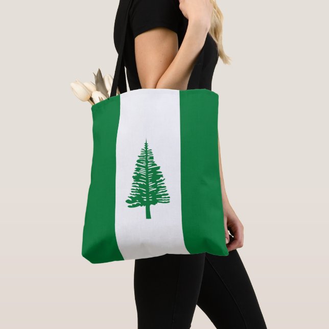 Norfolk Island flag Tote Bag (Close Up)