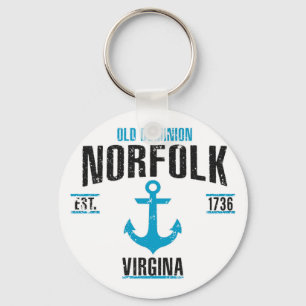 Norfolk Keychain