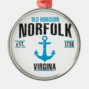 Norfolk Metal Ornament