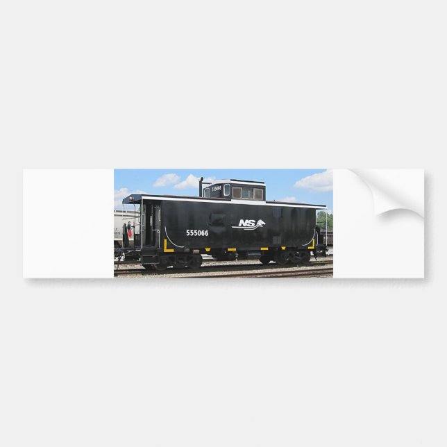 Norfolk Southern Caboose Bumper Sticker (Front)