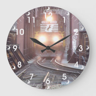 Norfolk Sud #3288 Horloge murale