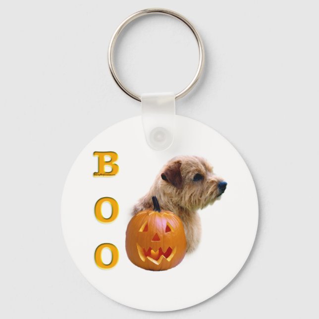 Norfolk Terrier Boo Keychain (Front)