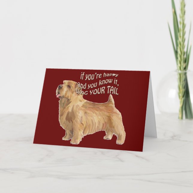norfolk terrier card (Front)