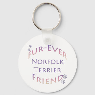 Norfolk Terrier Furever Keychain