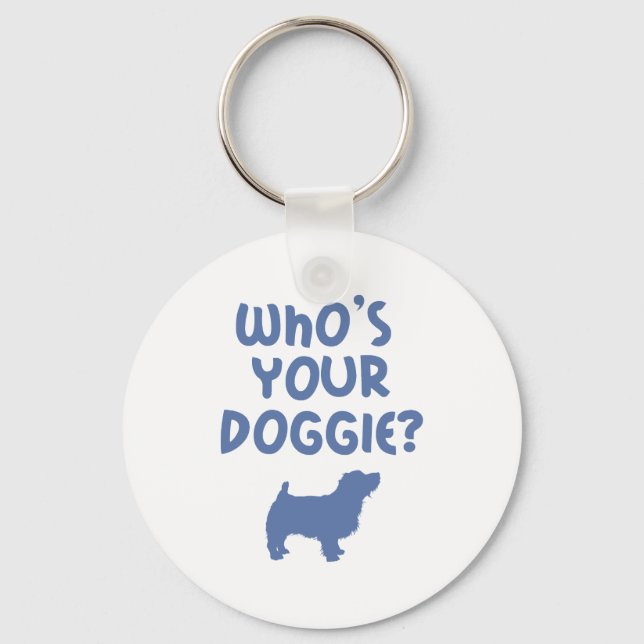 Norfolk Terrier Keychain (Front)