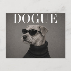 Norfolk Terrier Luxury Fashion Dog Postcard