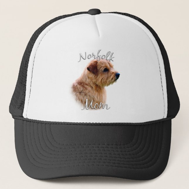 Norfolk Terrier Mom 2 Trucker Hat (Front)