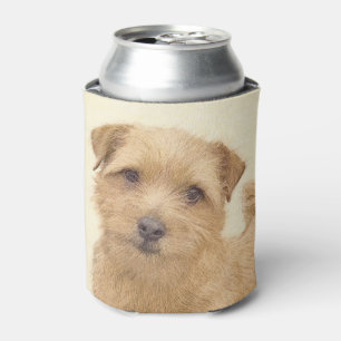 Norfolk Terrier Painting - Original Dog Art Can Cooler