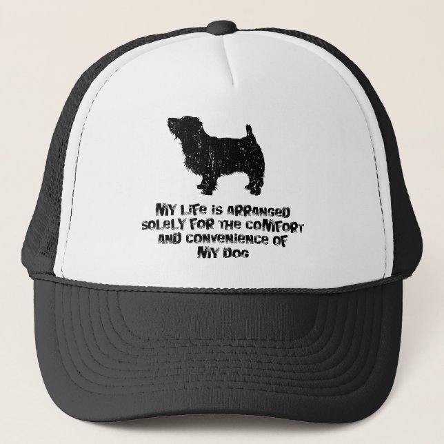 Norfolk Terrier Trucker Hat (Front)