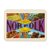 Norfolk Virginia VA Old Vintage Travel Postcard-