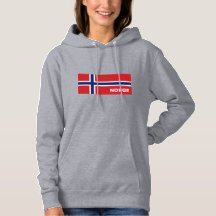 Norge in Norwegian Flag