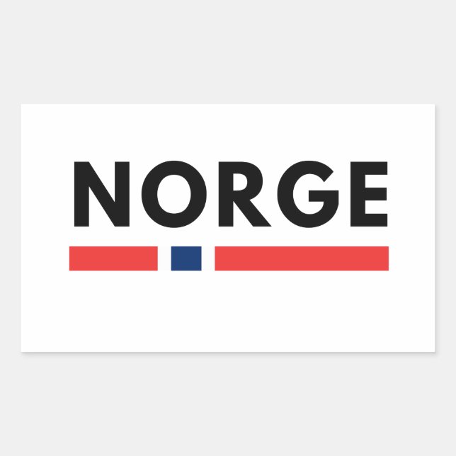 Norge Sticker (Front)