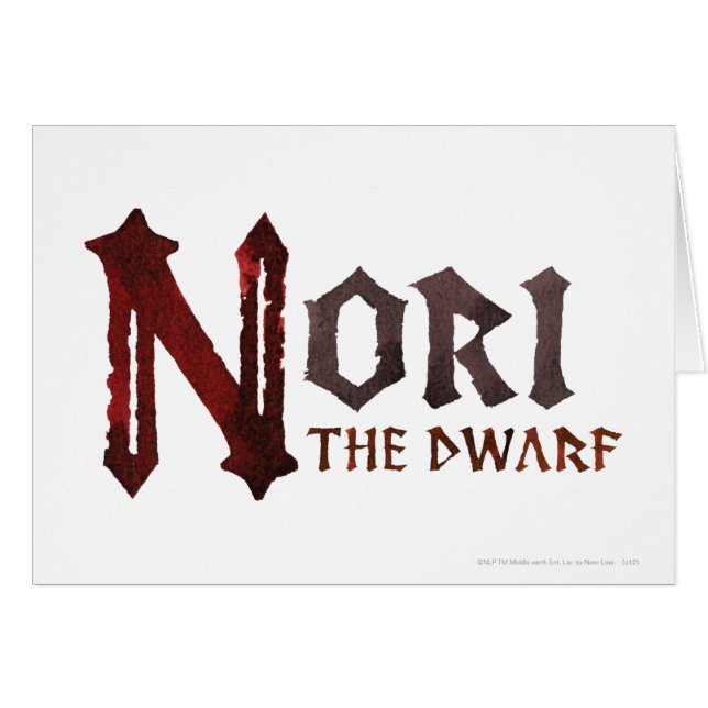 Nori Name (Front Horizontal)
