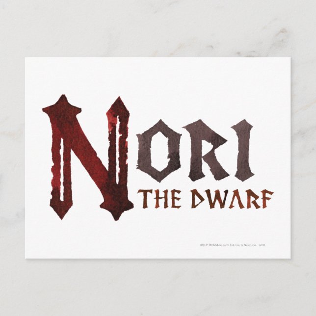 Nori Name Postcard (Front)