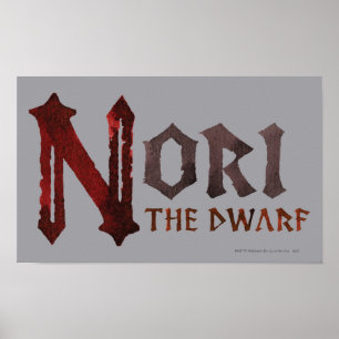 Nori Name Poster