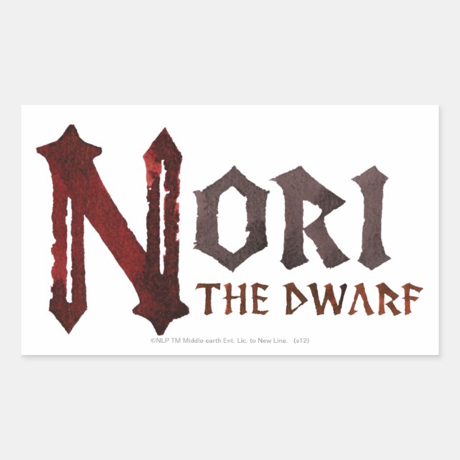 Nori Name Sticker (Front)