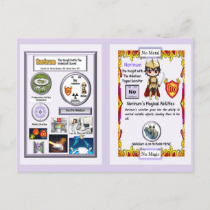 Norinum - Knight Nobelium Scimitar Postcard