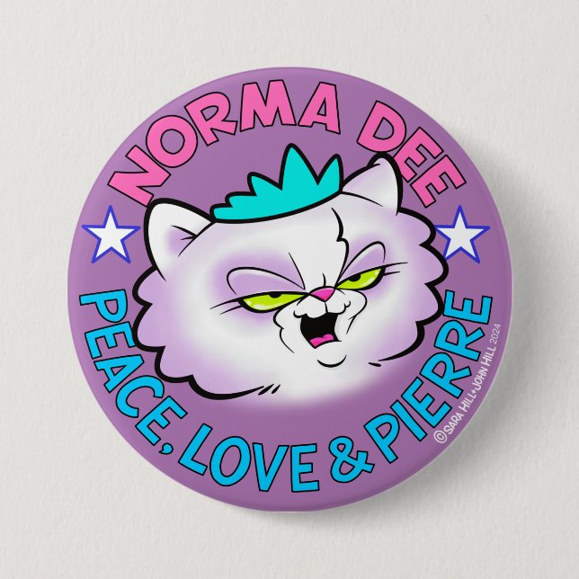 Norma Dee Logo Button  (Front)