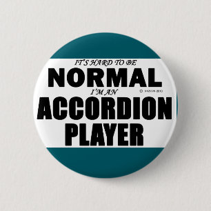 Normal Accordion Player 2 Inch Round Button