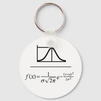 Normal Distribution Keychain
