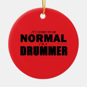 Normal Drummer Ceramic Ornament