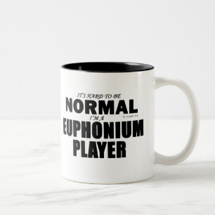 Normal Euphonium Player Two-Tone Coffee Mug