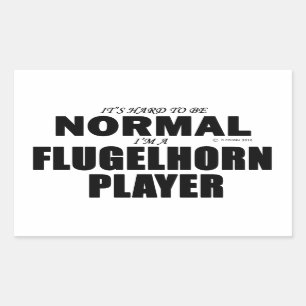 Normal Flugelhorn Player Sticker