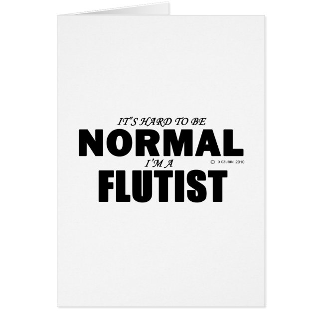 Normal Flutist (Front)