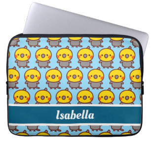 normal grey male Cockatiel Laptop Sleeve
