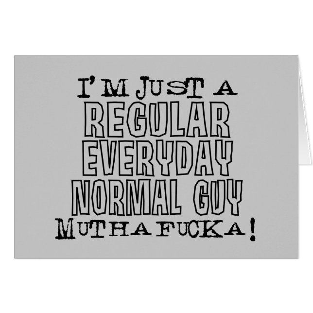 Normal Guy (Front Horizontal)