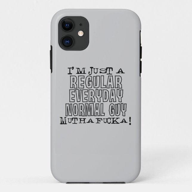 Normal Guy Case-Mate iPhone Case (Back)