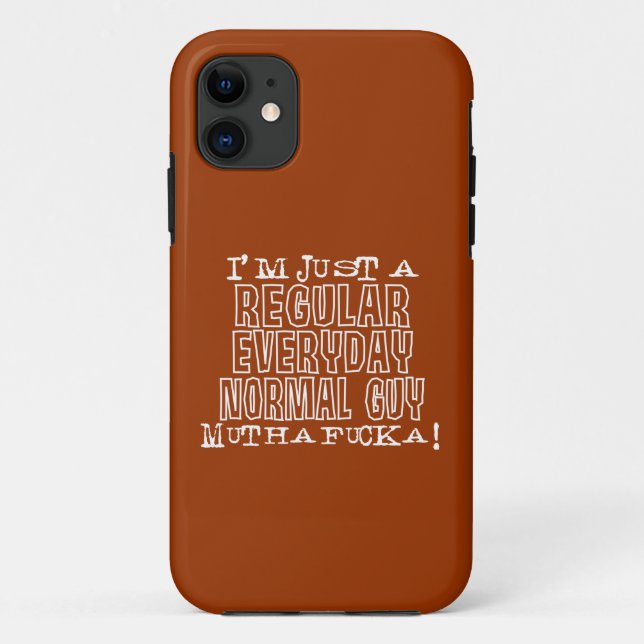 Normal Guy Case-Mate iPhone Case (Back)