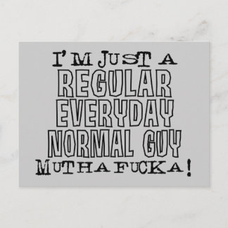 Normal Guy Postcard