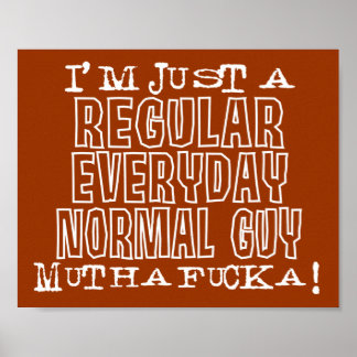 Normal Guy Poster