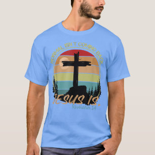 Normal Isn't Coming Back Jesus Is Retro Vintage  T-Shirt