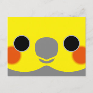 Normal Male Cockatiel Postcard